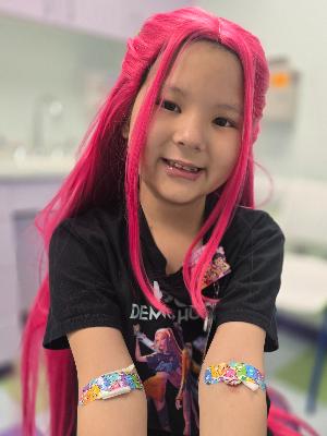 Maddie Mei's Mission: BLAST away cancer! Tiny, tough and totally unstoppable!